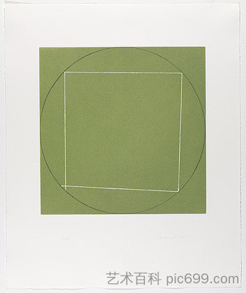 《七大水族》无题 Untitled from Seven Aquatints (1973),罗伯特·曼戈尔德