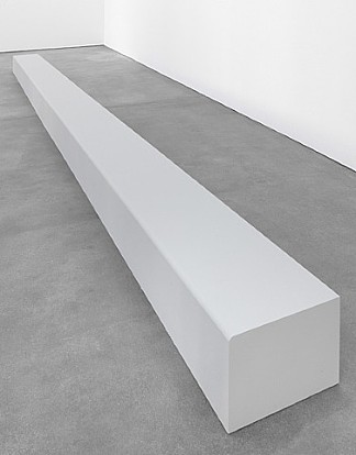 地板件（长凳） Floor Piece (Bench) (1964)，罗伯特·莫里斯