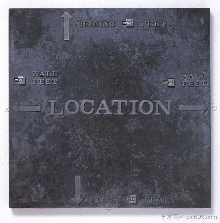 位置件 Location Piece (1973),罗伯特·莫里斯