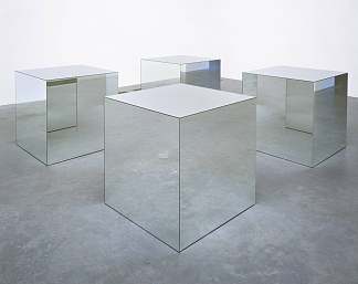 无题（镜像立方体） Untitled (Mirrored Cubes) (1965 – 1971)，罗伯特·莫里斯