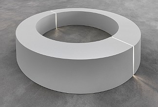 无题（光环） Untitled (Ring with Light) (1966)，罗伯特·莫里斯