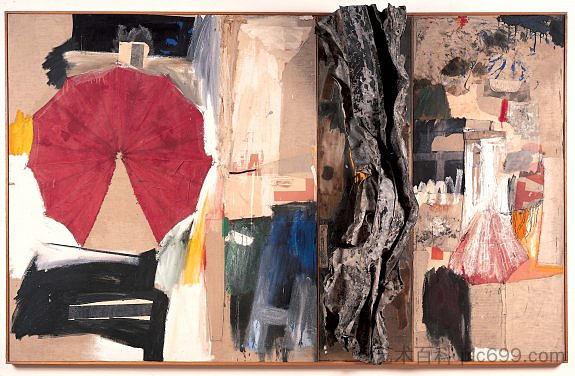 寓言 Allegory (1960),罗伯特·劳森伯格