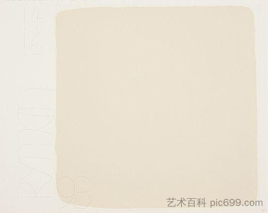 无题，来自 BAM III Untitled, from BAM III (1993)，罗伯特·瑞曼