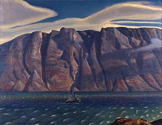 格陵兰岛斯夸尔 Squall, Greenland (1937)，罗克韦尔·肯特