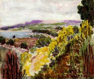 风景， 黑醋栗 Landscape, Cassis (c.1900)，罗德里克·奥康纳