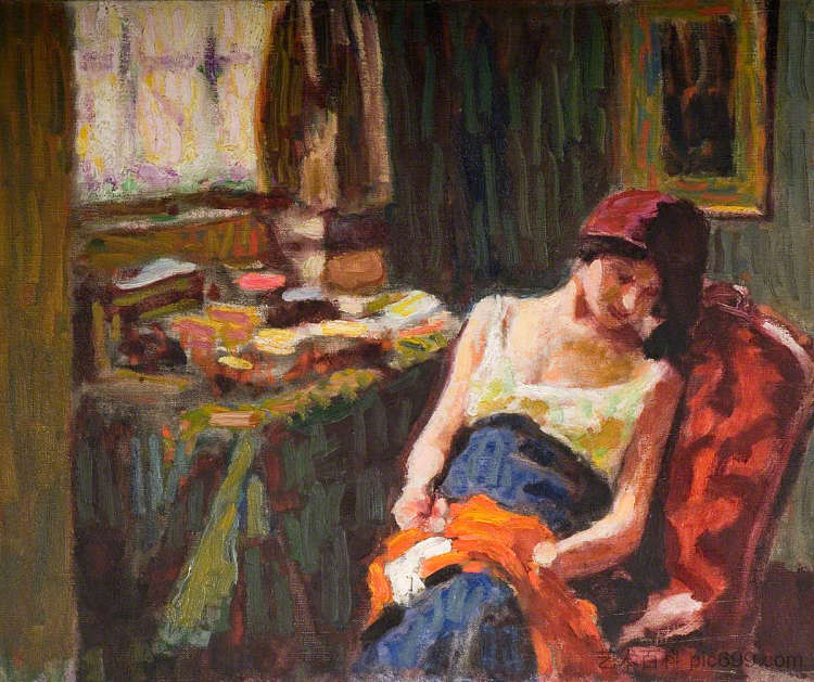 内部 Interior (c.1909 - c.1910)，罗德里克·奥康纳
