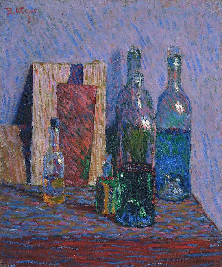 静物与瓶子 Still Life with Bottles (1892)，罗德里克·奥康纳