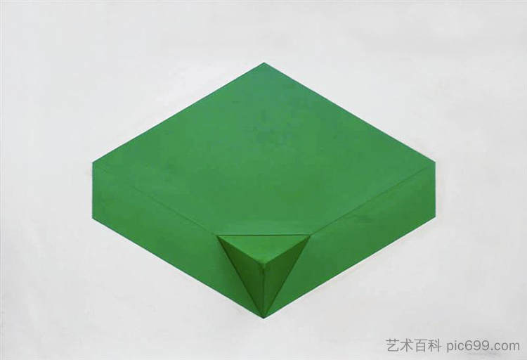 盒子， 绿色角落 Scatola, angolo verde (1968)，鲁道夫阿里科