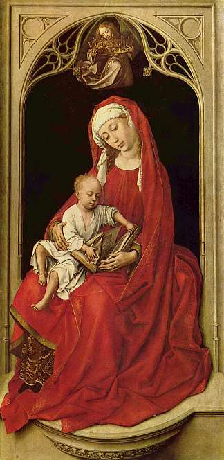 麦当娜和孩子 Madonna and Child (c.1435 – c.1438)，罗吉尔·凡·德尔·维登