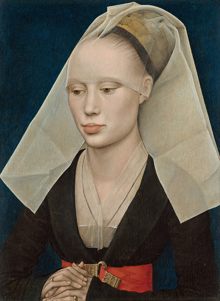 一位女士的肖像 Portrait of a Lady (1460)，罗吉尔·凡·德尔·维登