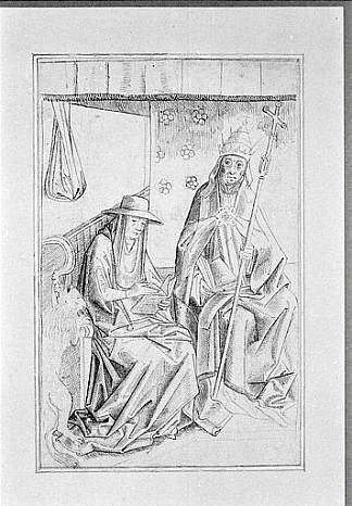 圣格雷戈里大帝和圣杰罗姆 Saint Gregory the Great and St. Jerome，罗吉尔·凡·德尔·维登