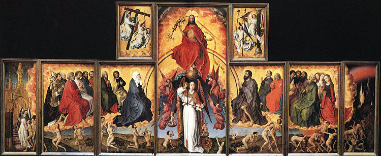 最后的审判 The Last Judgement (1445 - 1450),罗吉尔·凡·德尔·维登