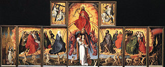 最后的审判 The Last Judgement (1445 – 1450)，罗吉尔·凡·德尔·维登