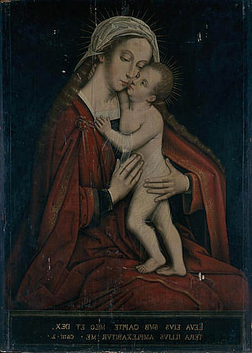 处女与圣婴 Virgin and Child，罗吉尔·凡·德尔·维登