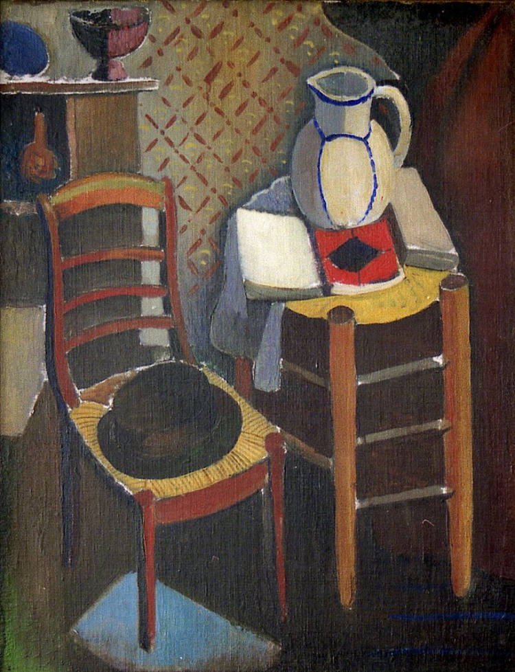 静物与目录 Still Life with Catalogue (1926)，罗曼·塞尔斯基