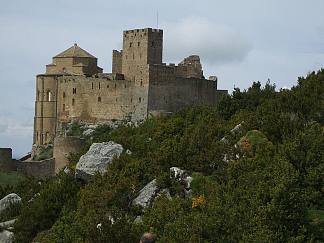 洛阿雷城堡， 西班牙 Castle of Loarre, Spain (c.1100)，罗马式建筑