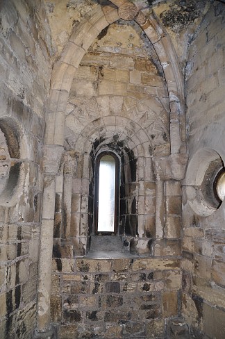 科尼斯伯勒城堡， 英格兰 Conisbrough Castle, England (c.1066)，罗马式建筑