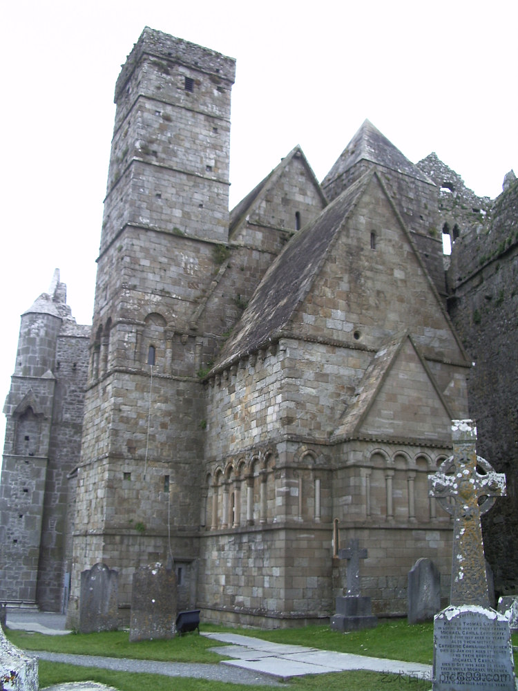 科马克教堂，爱尔兰 Cormac's Chapel, Ireland (1127 - 1134)，罗马式建筑