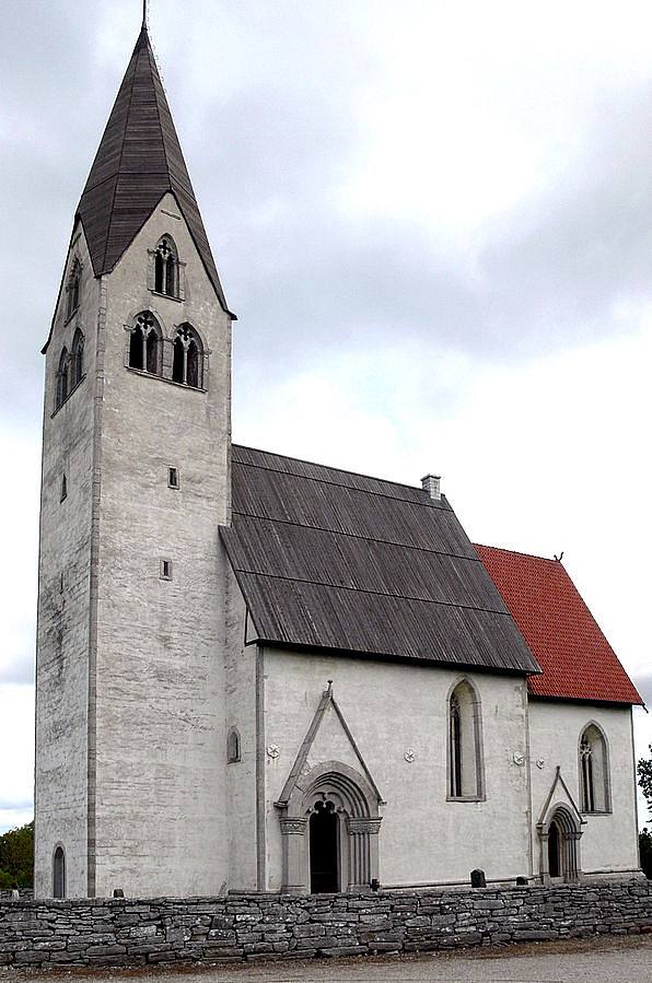 埃克比教堂，瑞典哥特兰 Ekeby Church, Gotland, Sweden (c.1200)，罗马式建筑