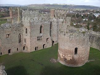 拉德洛城堡，英格兰 Ludlow Castle, England (c.1100)，罗马式建筑