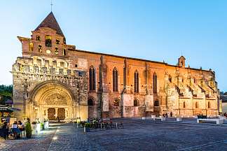 莫瓦萨克修道院， 法国 Moissac Abbey, France (c.1060)，罗马式建筑