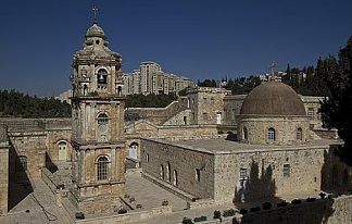 十字架修道院，以色列耶路撒冷 Monastery of the Cross, Jerusalem, Israel (c.1050)，罗马式建筑