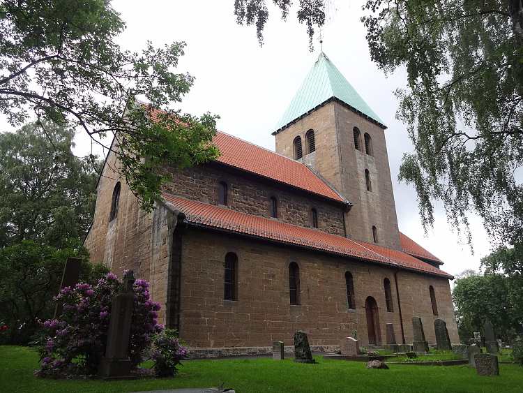 老阿克教堂，挪威 Old Aker Church, Norway (1080)，罗马式建筑