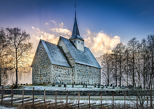 挪威 斯利德雷多门 Slidredomen, Norway (c.1180)，罗马式建筑