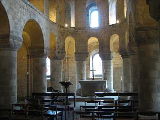 伦敦塔圣约翰教堂 St.John’s Chapel, Tower of London (c.1078)，罗马式建筑