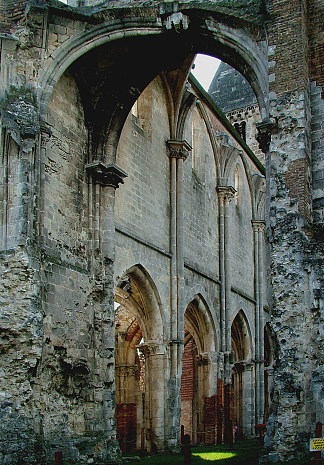 兹桑贝克普雷蒙特雷修道院教堂，匈牙利 Zsámbék Premontre Monastery Church, Hungary (1220)，罗马式建筑