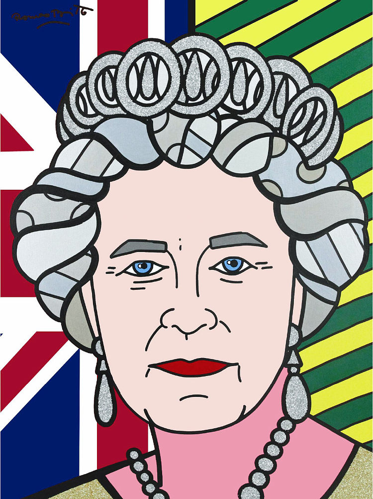 英国女王伊丽莎白二世 Queen Elizabeth II，罗梅罗·布里托