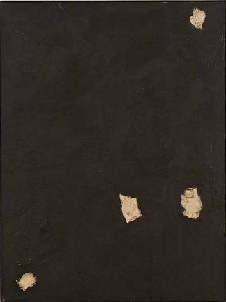 无题（黑色绘画） Untitled (black painting) (1959)，罗纳德布莱登