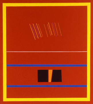 罗马尼亚的红色绘画 Red Painting For Romania (1990)，罗尼·兰德菲尔德