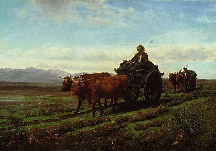 进入市场 Going to Market (1851)，罗莎·博纳尔