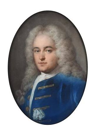 穿着蓝色外套的托马斯·蔡斯的肖像 Portrait of Thomas Chase in a blue coat，罗萨尔巴·卡列拉