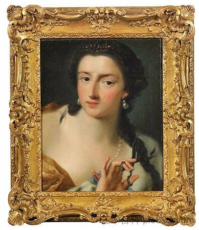 Portrait of Countess Orzelska 飾演 Berenice Ritratto della Contessa Orzelska in veste di Berenice，罗萨尔巴·卡列拉