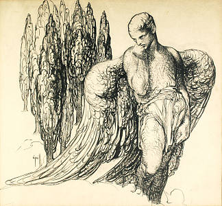 有翅膀的人物 Winged Figure (1920; United States                     )，罗斯·奥尼尔