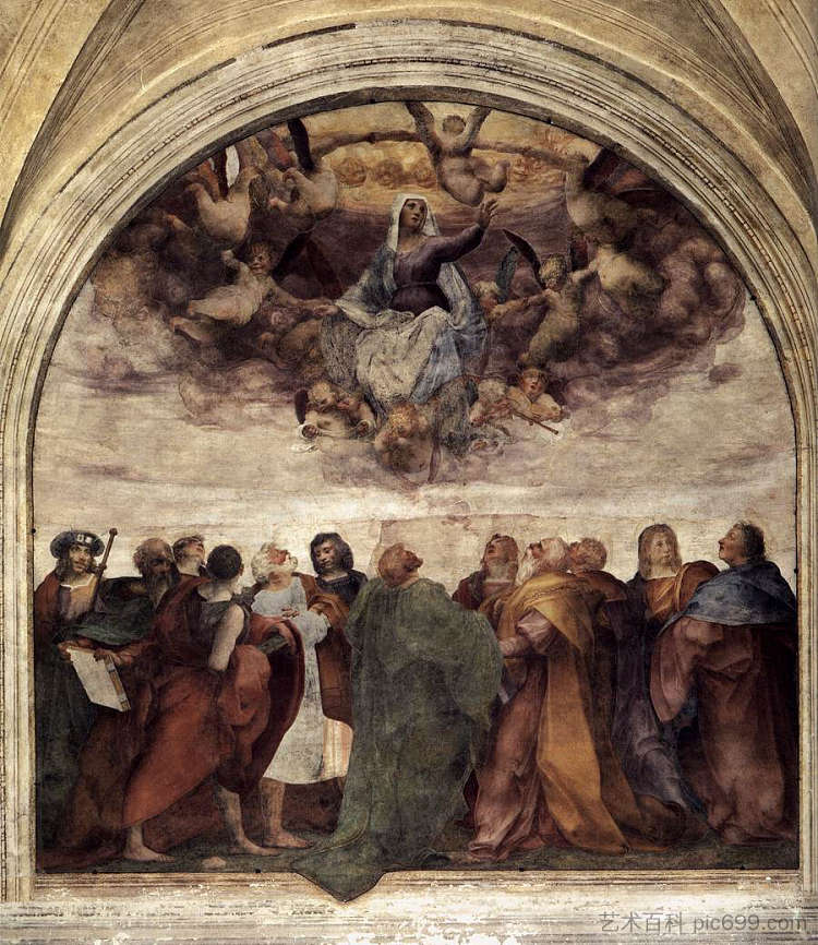 圣母升天 Assumption of the Virgin (1517)，罗素·菲伦蒂诺