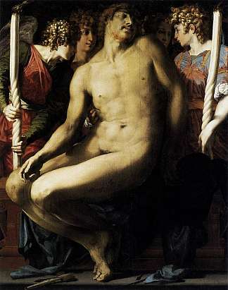 死去的基督与天使 Dead Christ with Angels (1526)，罗素·菲伦蒂诺