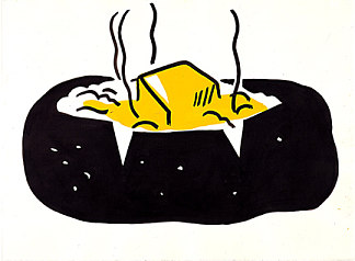 烤土豆 Baked potato (1962)，罗伊·李奇登斯坦