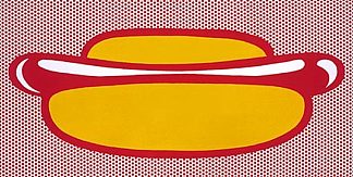 热狗 Hot dog (1964)，罗伊·李奇登斯坦