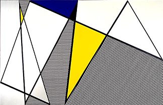 完美绘画 #1 Perfect Painting #1 (1985)，罗伊·李奇登斯坦