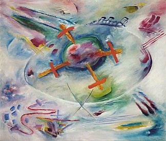 四个十字架 Four Crosses (1924)，鲁道夫·鲍尔