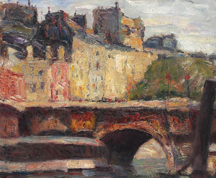 塞纳河大桥 Bridge over Seine (1932),鲁道夫·史怀哲·卡帕纳