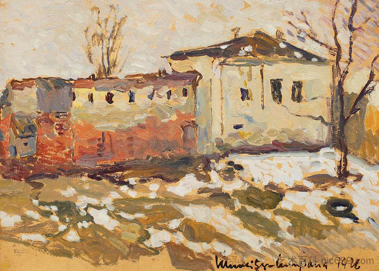 盖拉的冬末 Late Winter in Gherla (1926)，鲁道夫·史怀哲·卡帕纳