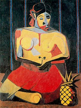 女人与菠萝 Woman with Pineapple (1941)，塔马约