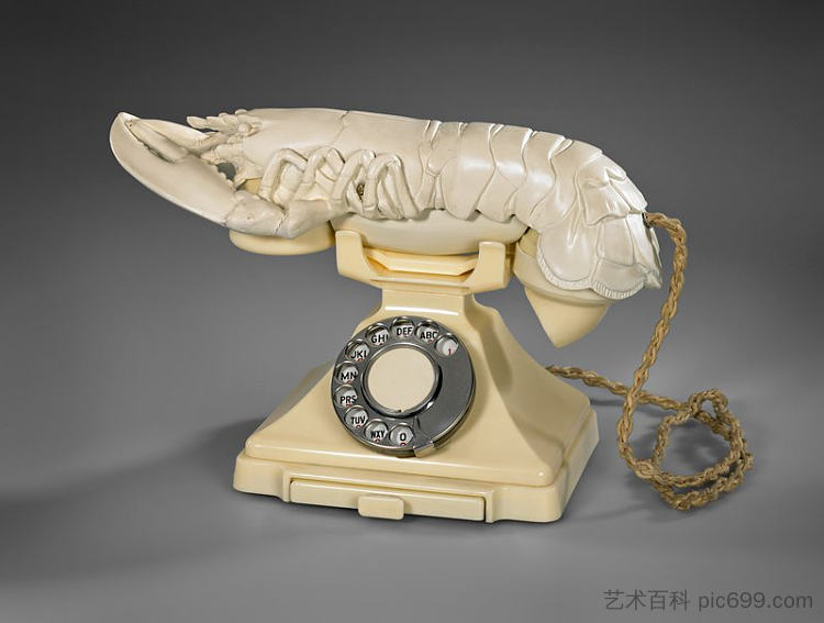 壮阳电话 Aphrodisiac Telephone (1938)，萨尔瓦多·达利