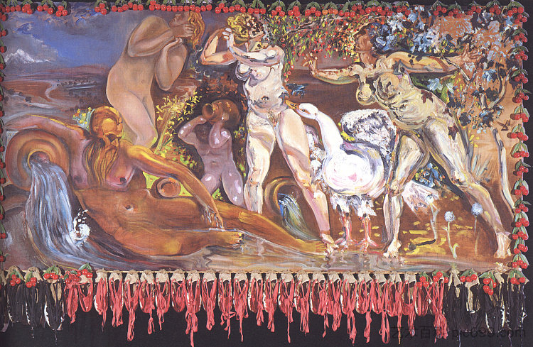 春天的寓言 Allegory of Spring (1978)，萨尔瓦多·达利