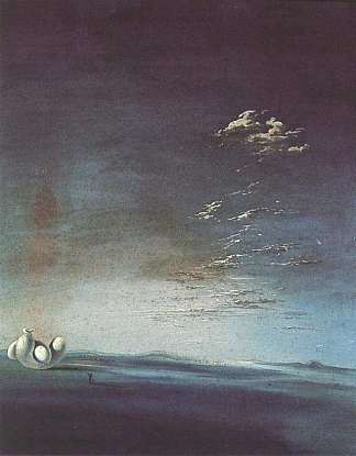 安普尔丹语阳和阴 Ampurdanese Yang and Yin (1936)，萨尔瓦多·达利