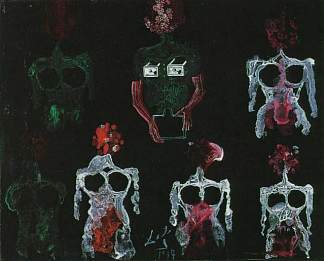 解剖学研究 – 转移系列 Anatomical Studies – Transfer Series (1937)，萨尔瓦多·达利